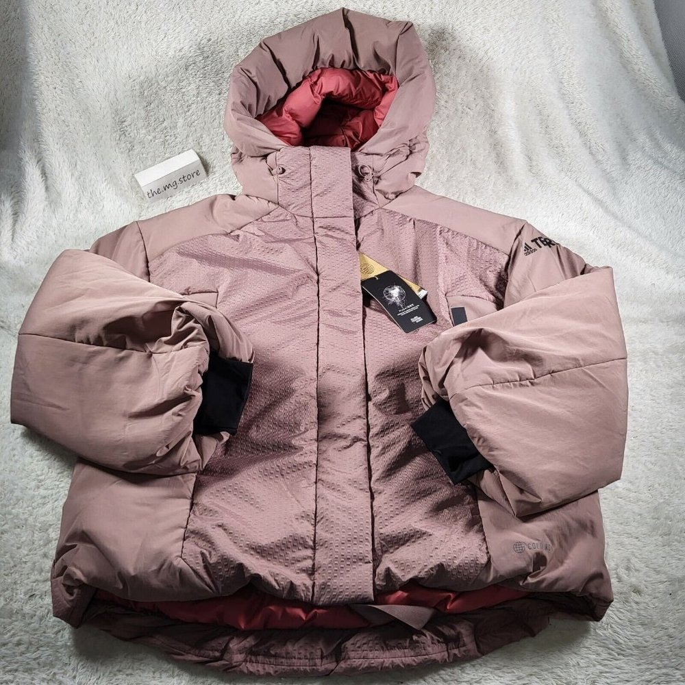 Adidas Women's TERREX MYSHELTER COLD READY Purple/Pink Jacket SZ XL $350 NWT